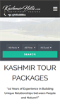 Mobile Screenshot of kashmirhills.com